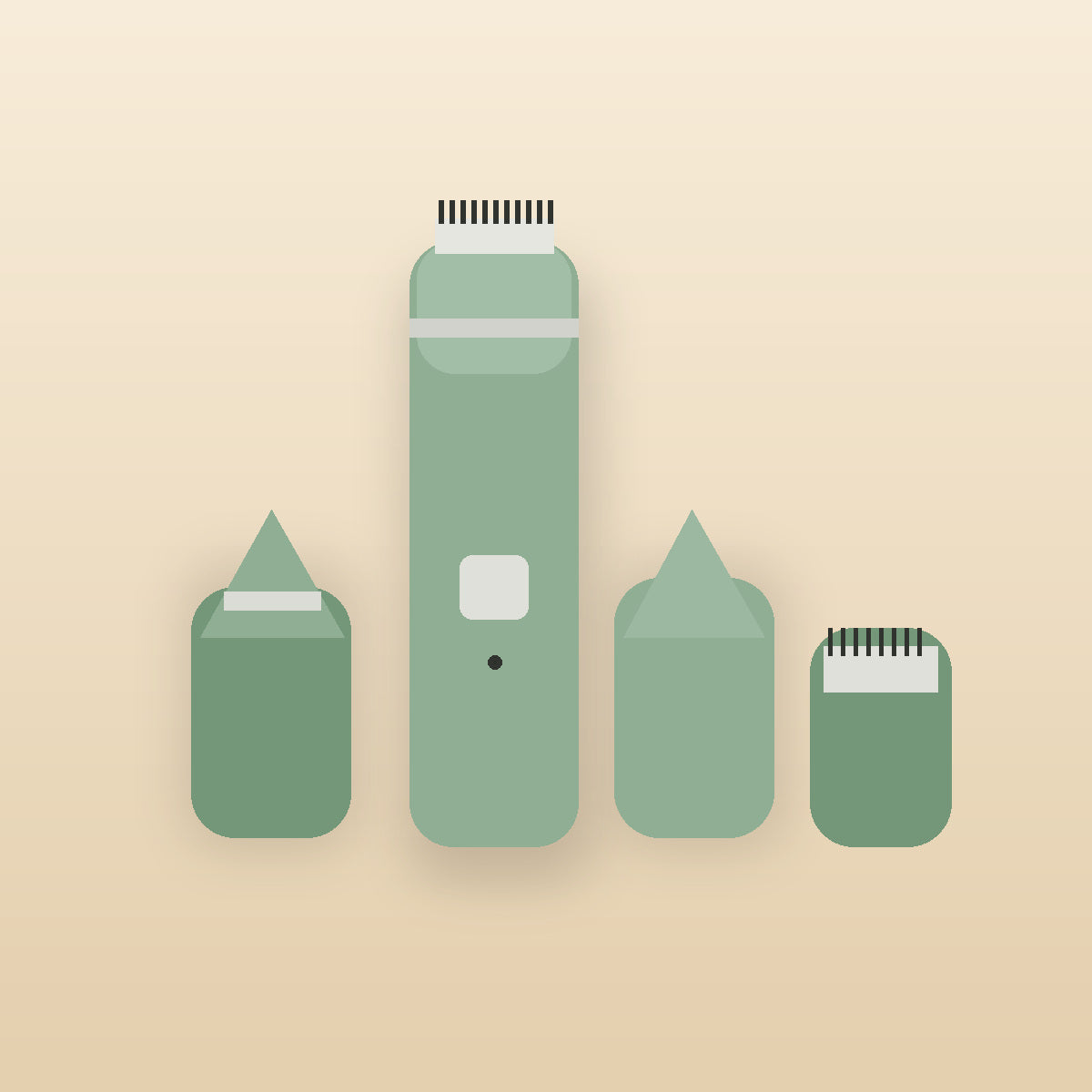 Shadique 4-in-1 Pet Grooming Kit