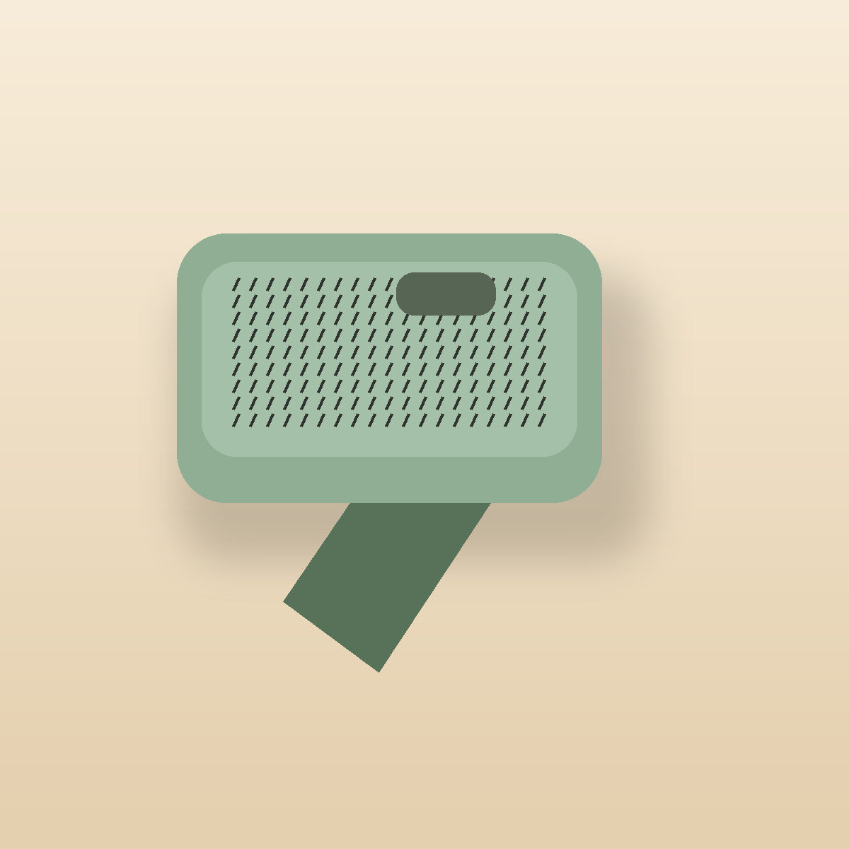 Shadique Self-Cleaning Grooming Brush