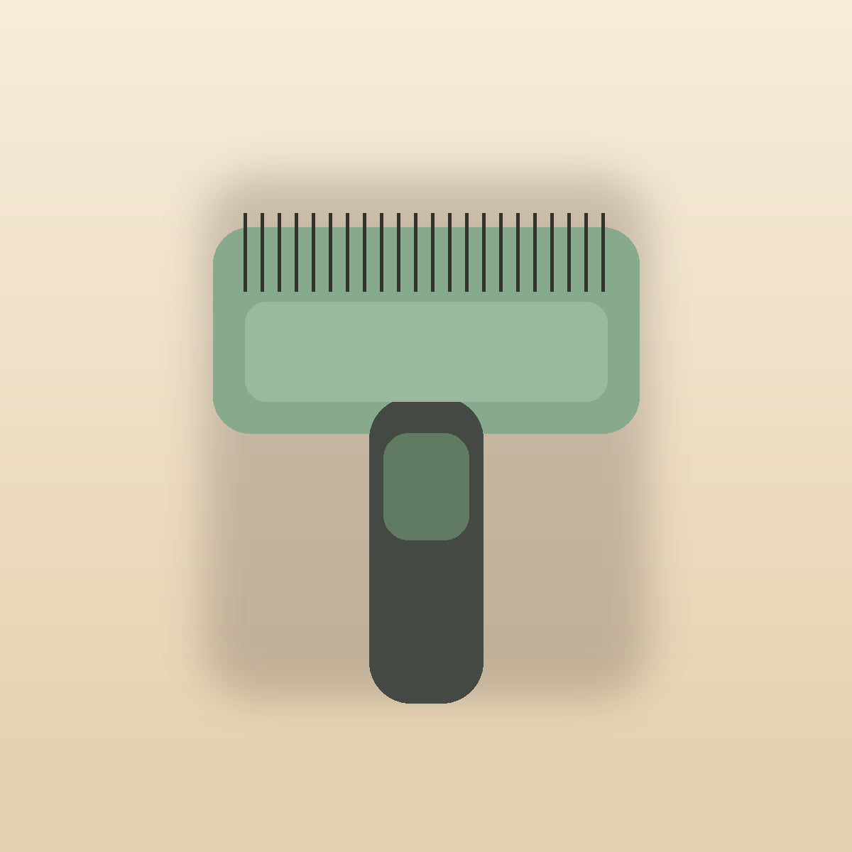 Shadique 2-in-1 Detangling & Deshedding Tool